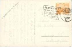 bad ischl, mit dachstein