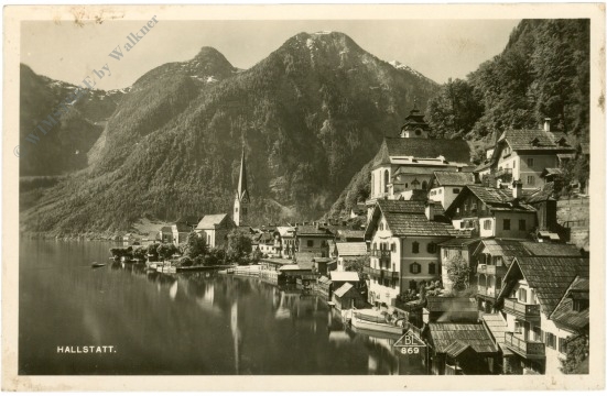 hallstatt, ortsansicht hallstatt, ortsansicht