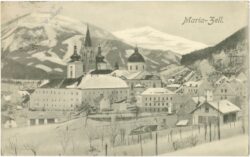 mariazell, ortsansicht