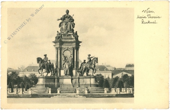 wien 1, maria theresia denkmal