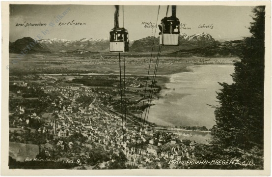 bregenz, pfänderbahn