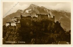 salzburg, hohensalzburg und untersberg