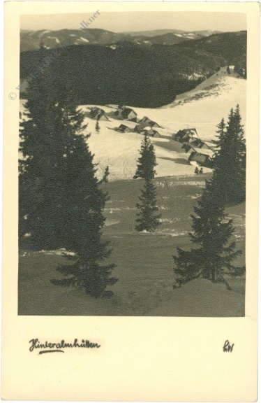 hohenau an der raab, hinteralmhütten