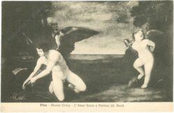 pisa, museo civico, l'amor sacro e profano