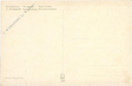 lebledzky, ed.: nach dem bade