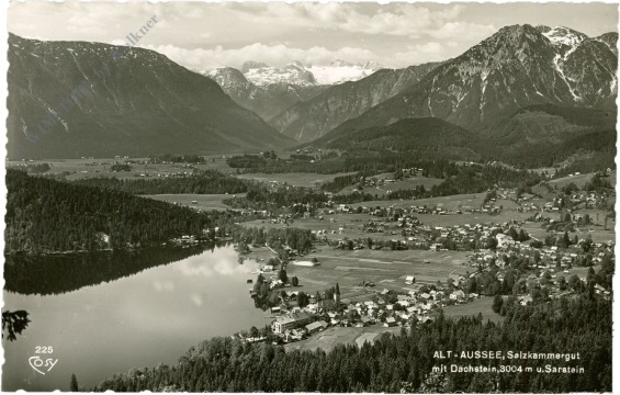 alt aussee, mit dachstein und sarstein