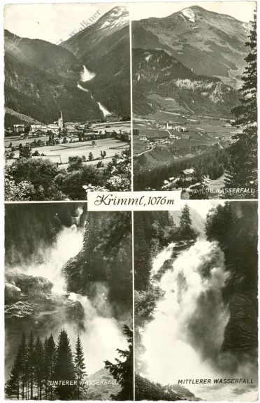 krimml, multiansicht