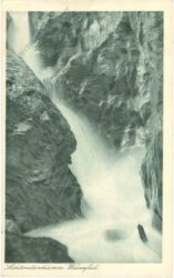 st. johann im pongau, liechtensteinklamm, wasserfall