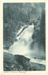 krimml, mittlerer krimmler wasserfall
