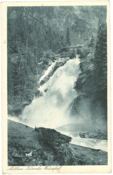 krimml, mittlerer krimmler wasserfall