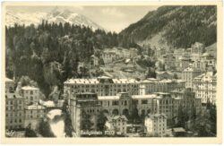 bad gastein, ortsansicht