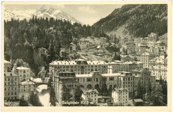 bad gastein, ortsansicht bad gastein, ortsansicht