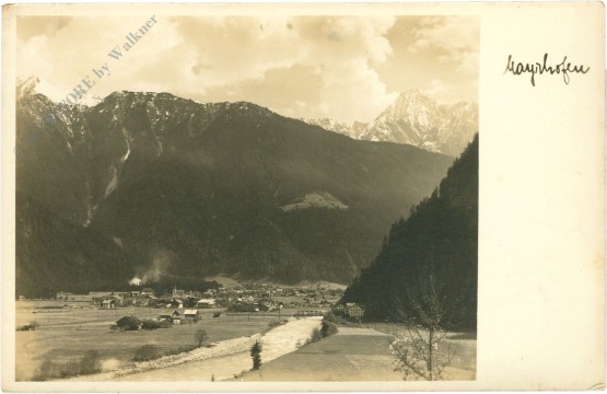 mayrhofen, ortsansicht