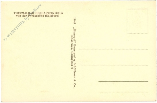bad hofgastein, von der pyrkerhöhe