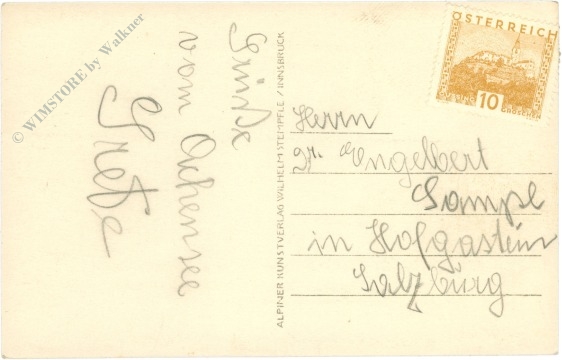 maurach, blick von der erfurter hütte auf achensee und karwendel