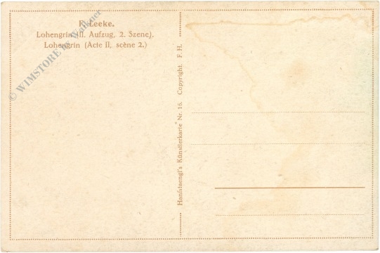 leeke, f.: lohengrin