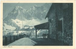 ramsau, austriahütte mit dem dachstein