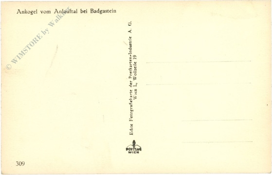 bad gastein, ankogel vom anlauftal