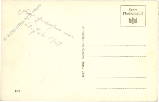 salzburg, mit hoh. göll u. untersberg