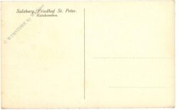 salzburg, friedhof st. peter, katakomben