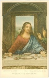 leonardo da vinci, cenacolo il redentore