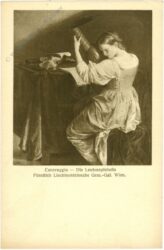 caravaggio: die lautenspielerin