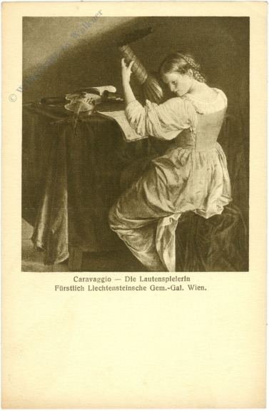caravaggio: die lautenspielerin