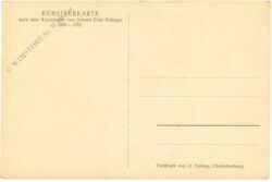 ridinger, johann elias: der vogelfänger