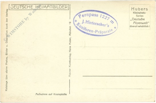 biberwier, blindsee an der fernpaßstraße
