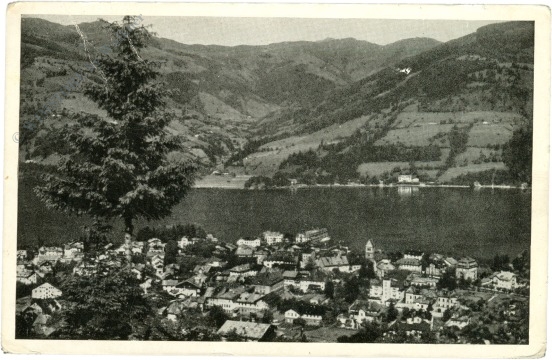 zell am see, gegen thumersbach und hundstein zell am see, gegen thumersbach und hundstein