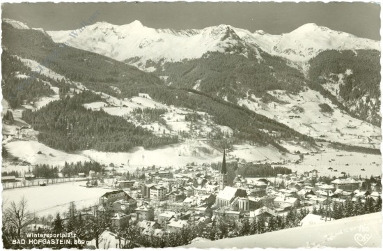 bad hofgastein, ortsansicht