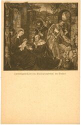 wolgemut, michel: anbetung und beschenkung