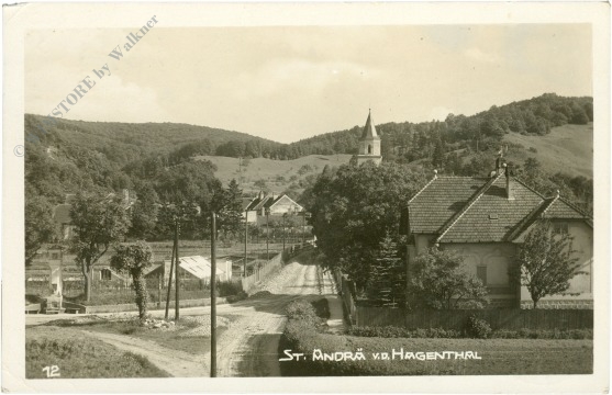 st. andrä v.d. hagenthal, ortsansicht