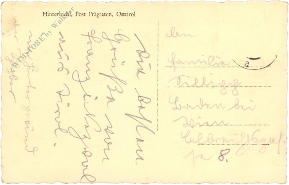 hinterbichl, ansicht