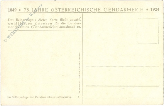 gendarmerie zu fuß 1827
