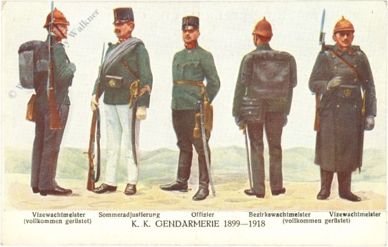 gendarmerie (k.k.) 1899 1918