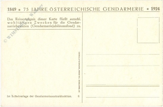 gendarmerie (k.k.) 1850 1860