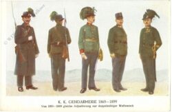 gendarmerie (k.k.) 1869 1899