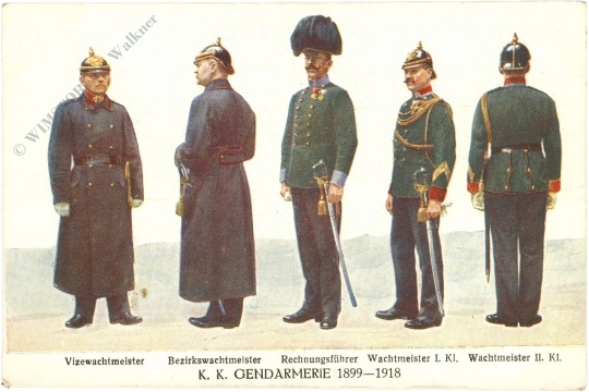 gendarmerie (k.k.) 1899 1918