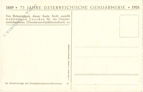 gendarmerie (k.k.) 1899 1918