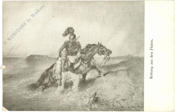 gendarmerie: rettung aus den fluten