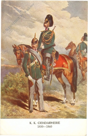 gendarmerie (k.k.) 1850 1860