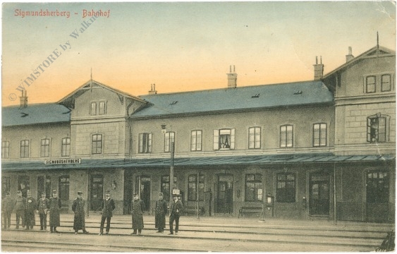 siegmundsherberg, bahnhof