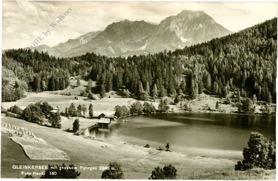 spital am pyhrn, gleinkersee mit großem pyhrgas spital am pyhrn, gleinkersee mit großem pyhrgas
