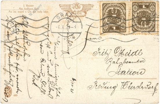 reuter, j.: am heiligen see