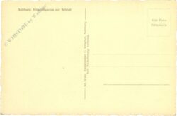 salzburg, schloss mirabell, mirabellgarten mit schloss