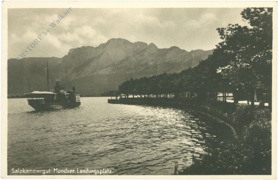 mondsee, landungsplatz