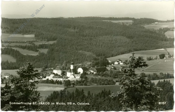 st. jakob im walde, ortsansicht st. jakob im walde, ortsansicht