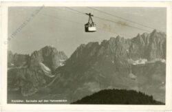 kitzbühel, seilbahn auf den hahnenkamm