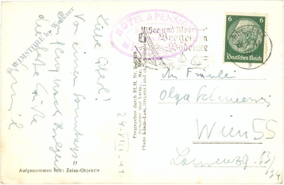 bregenz, pfänderbahn g. säntis